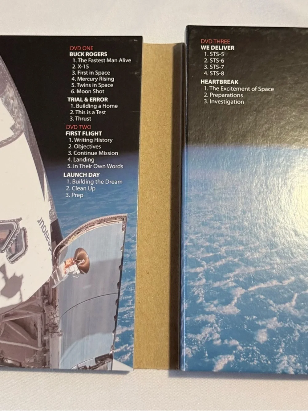 Documentary DVD History Of The Space Shuttle & NASA 50 Years Space Exploration